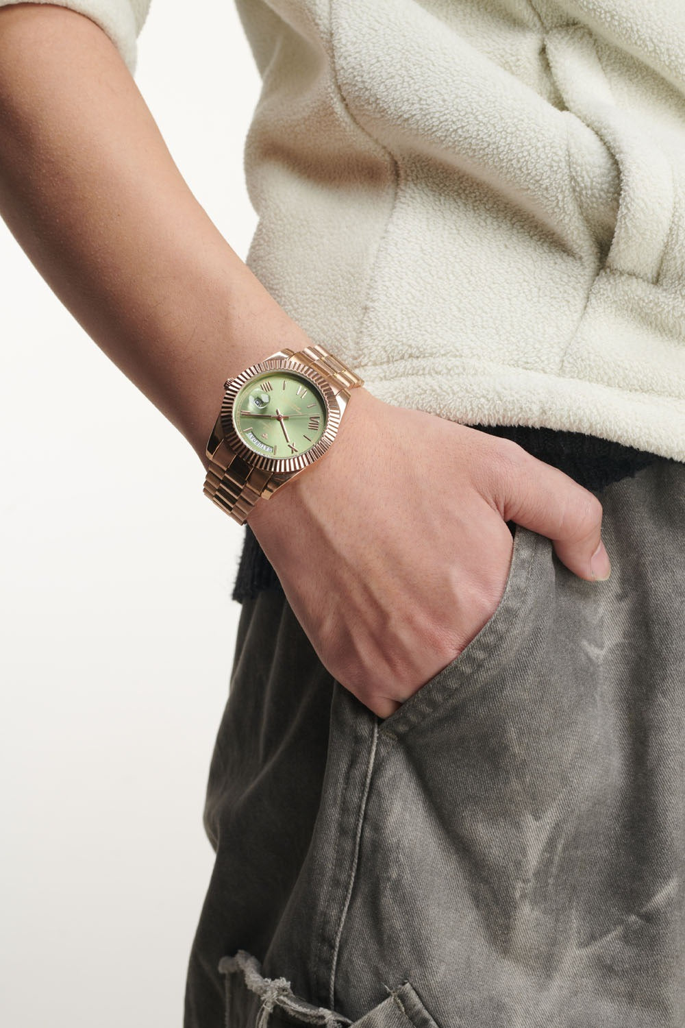 THE DATE - Olive Rose Gold